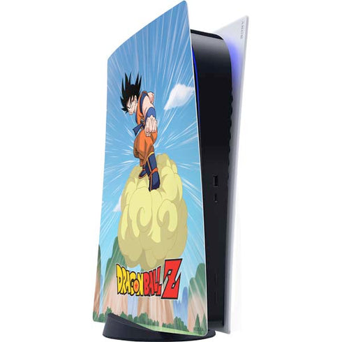 Dragon Ball Z Goku and Nimbus PS5 Digital Edition Console Skin
